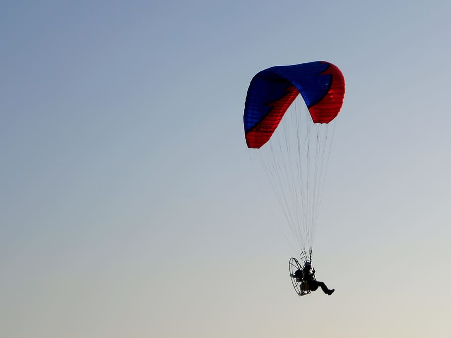 Sky, Paragliding, Extreme, Sport, Hobby, extreme, sport, flying, extreme Sports, parachuting, parachute