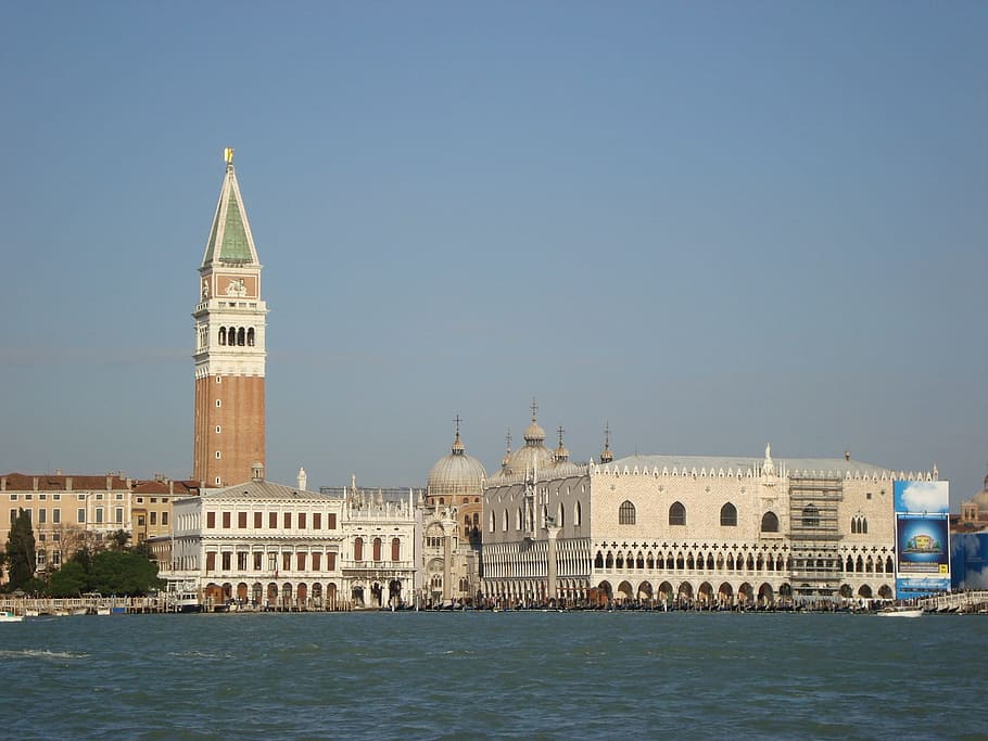 Venice, Piazza San Marco, Italy, Church, st, mark's square, architecture, travel destinations, building exterior, history
