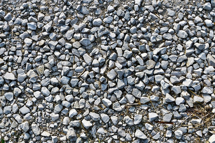 pile of gravel, pebble, stones, gravel, lane, fixed, aggregate, pattern, texture, structure
