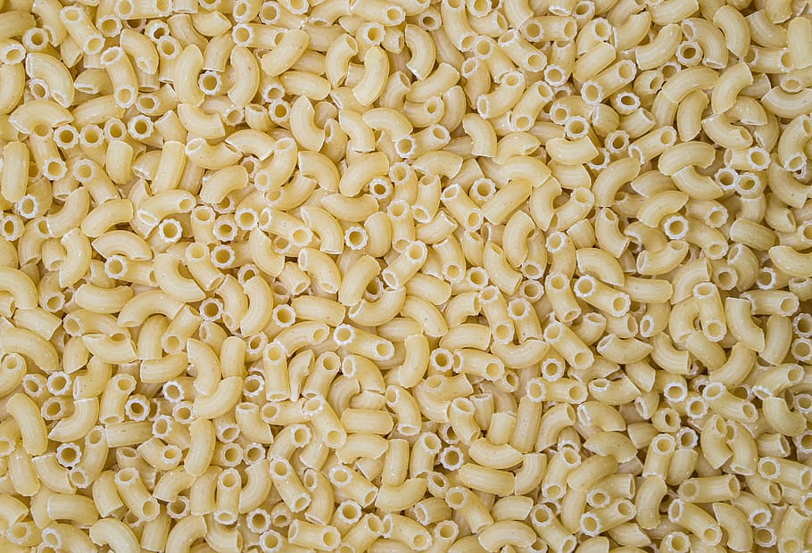 elbow macaroni lot, Elbow Macaroni, lot, pasta, background, macaroni, food, dry, eat, raw
