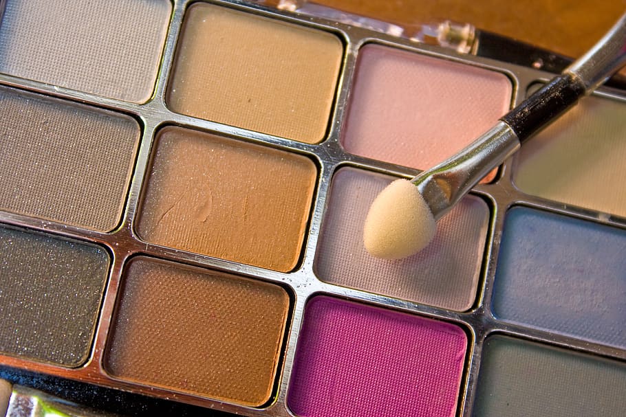 eye shadow, powder eyeshadow, cosmetics, makeup, make up, beauty, color, set, care, powder