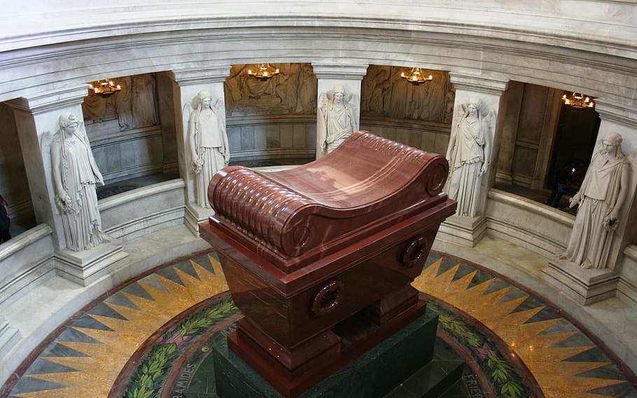 tomb of napoleon, napoleon, invalides, marble, paris, built structure, architecture, history, building exterior, the past