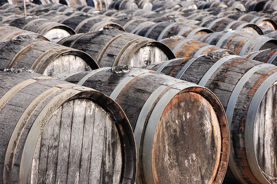 wine barrels, wooden barrels, red wine, wine storage, winery, winemaker, cellar, wine cask, wood - material, wine
