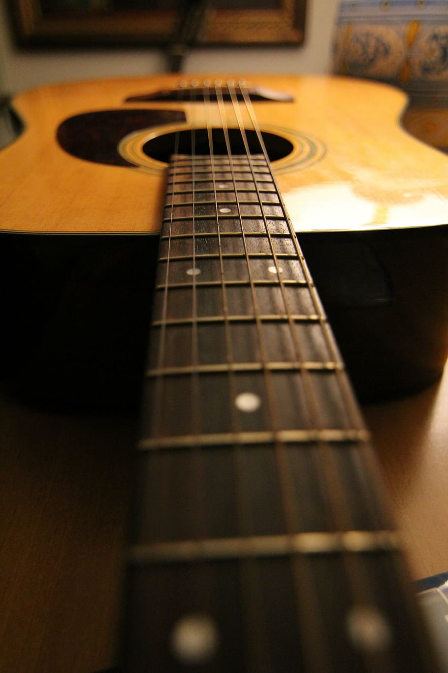 guitar, music, acoustics, strings, wood, soundboard, handle, musical Instrument, arts And Entertainment, musician