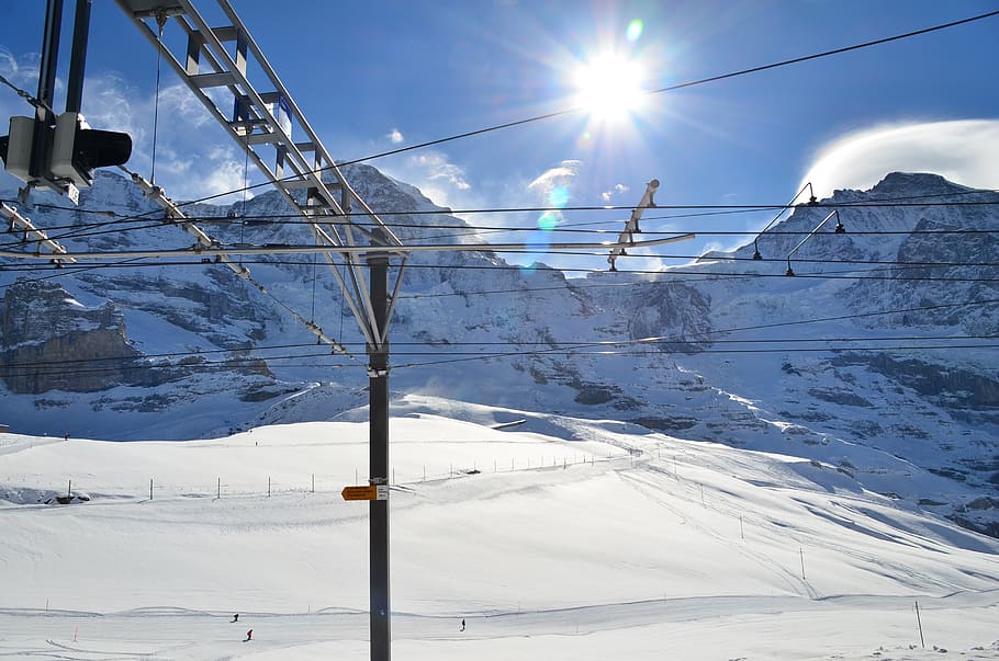 swiss, top of mountin, white mountin, snow mountin, interlaken, jungfrau, luzern, winter, cold temperature, sun