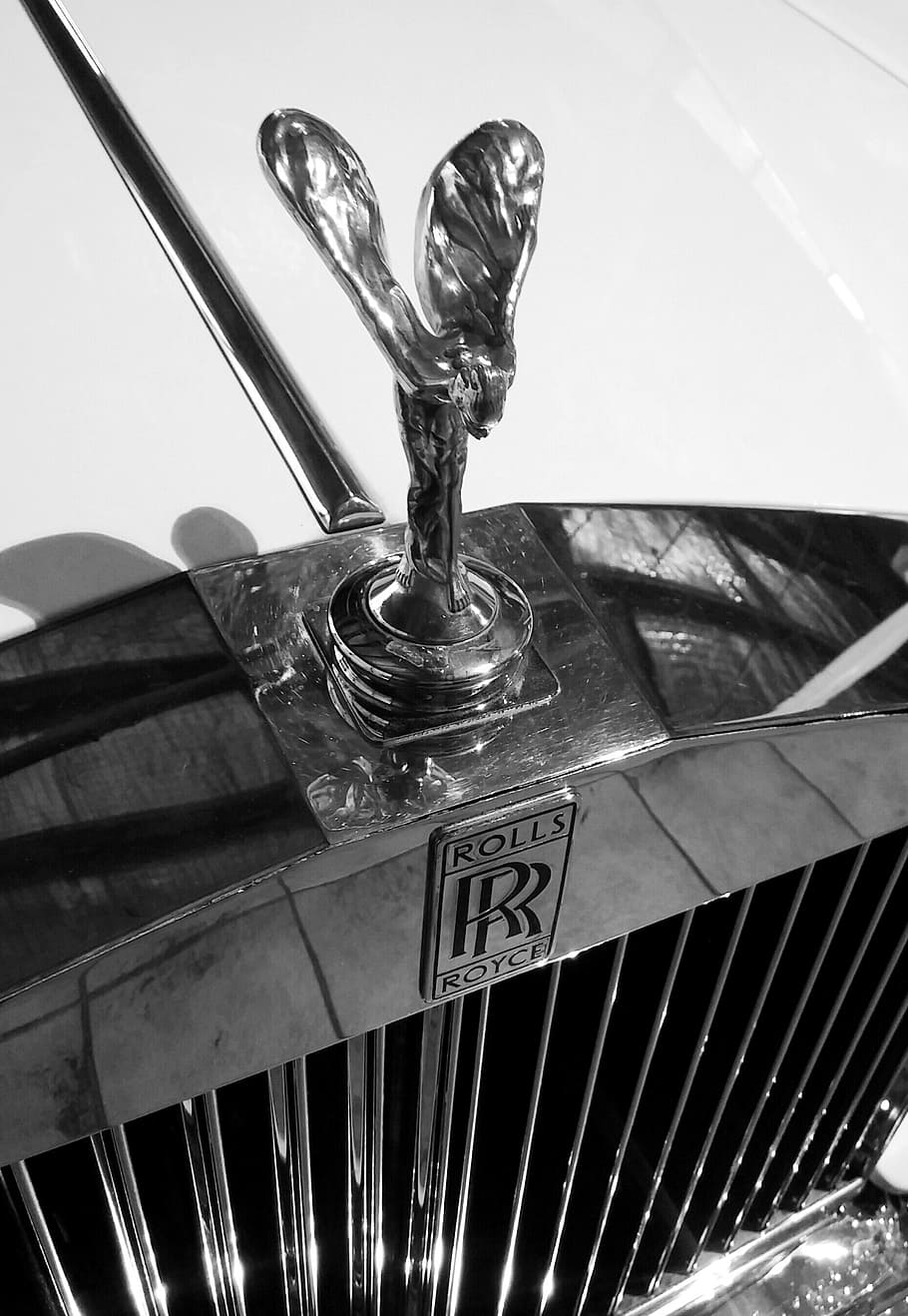 car, rolls royce, luxury, classic, emblem, vehicle, rolls, roller, derbyshire, derby