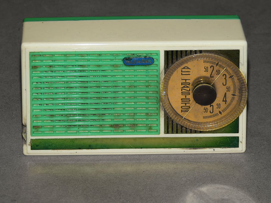 transistor, radio, old, close-up, communication, technology, indoors, number, safety, control