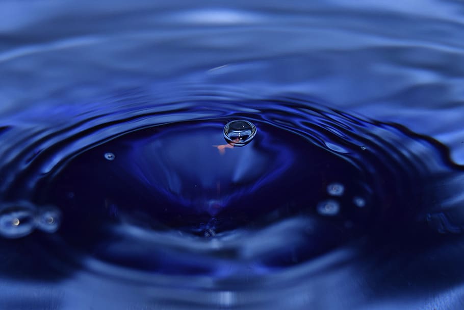 ripple, wet, purity, liquid, wave, pearl, water molecule, rippled, water, drop