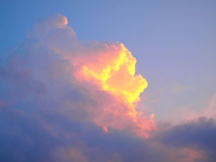 Cloud, Sunlight, Easy, sky, cloud - sky, dramatic sky, sunset, multi colored, backgrounds, beauty in nature