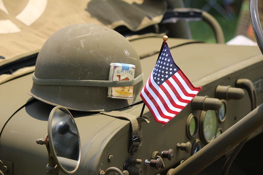 green, m1, m 1 helmet, vehicle hood, helmet, flag, patriotism, about us icon, america, american flag