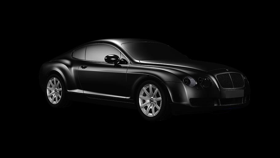 Bentley gris continental, coupé, limusina, pkw, automóvil, vehículo, atrevimiento, automóviles de pasajeros, automotriz, bentley