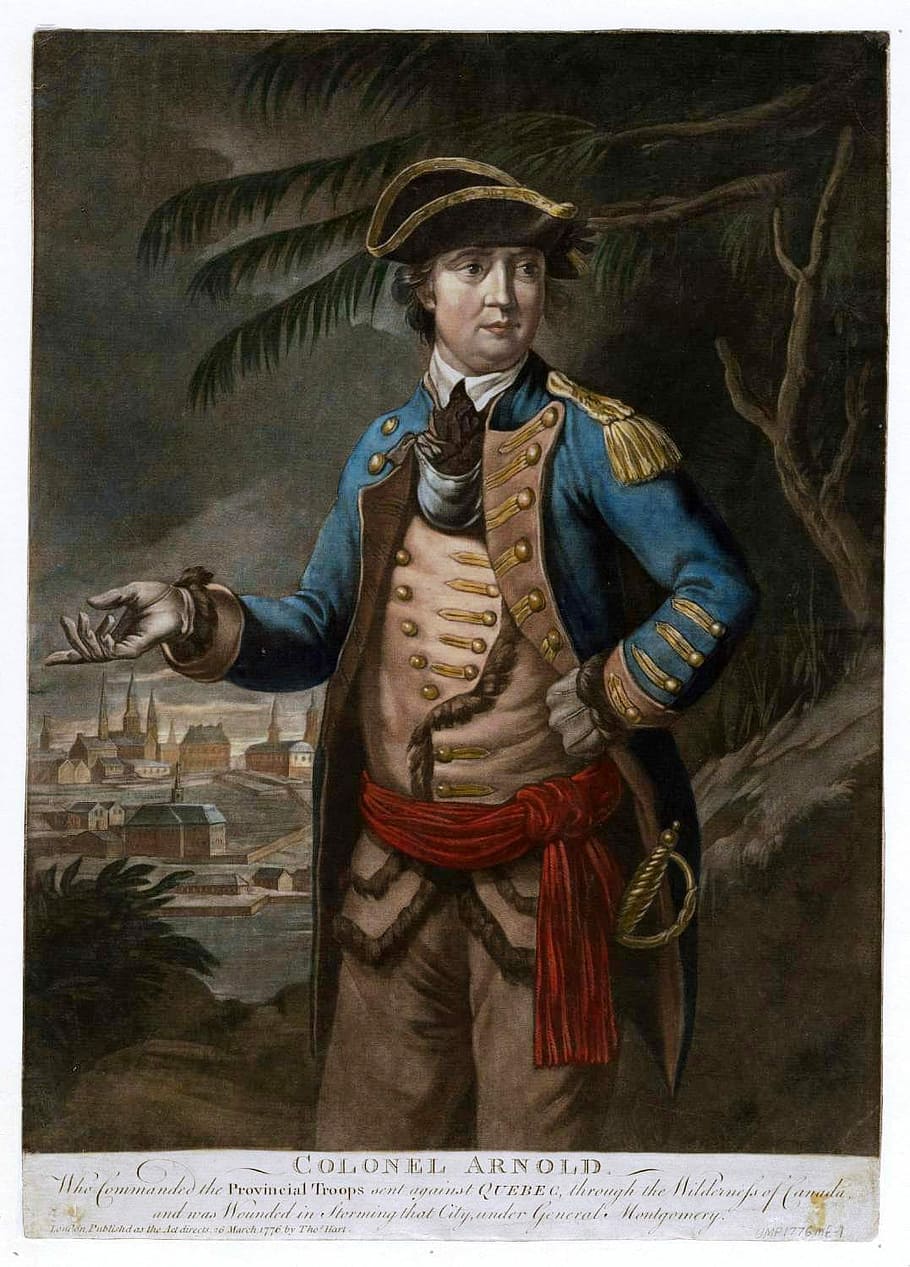 benedict arnold portrait, Benedict Arnold, Portrait, American Revolution, general, painting, public domain, war, visual Art, arts And Entertainment