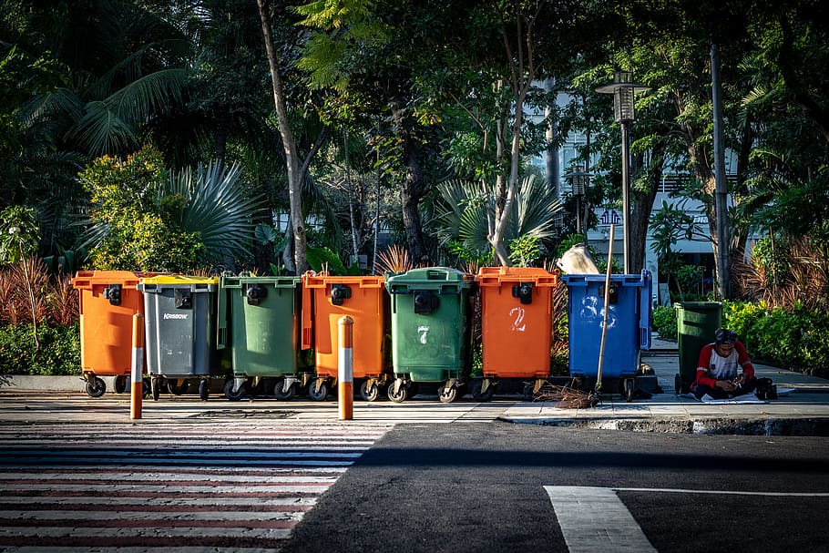 lixo, lixeira, reciclar, plástico, descarte, recipiente, ambiental, caixa, lata, meio ambiente