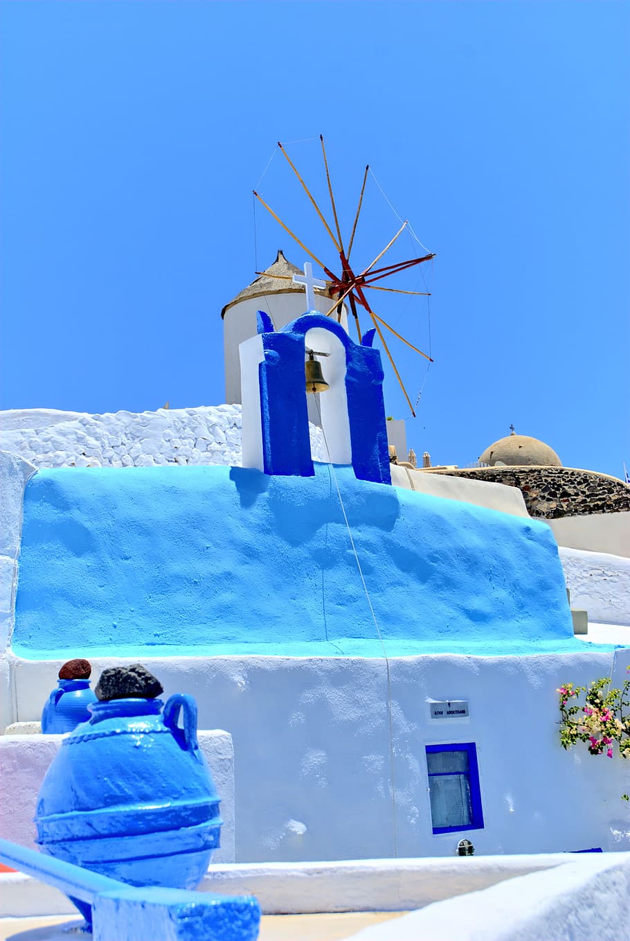 Greece, Santorini, Beach, Sun, the sun, holidays, summer, holiday, the coast, water