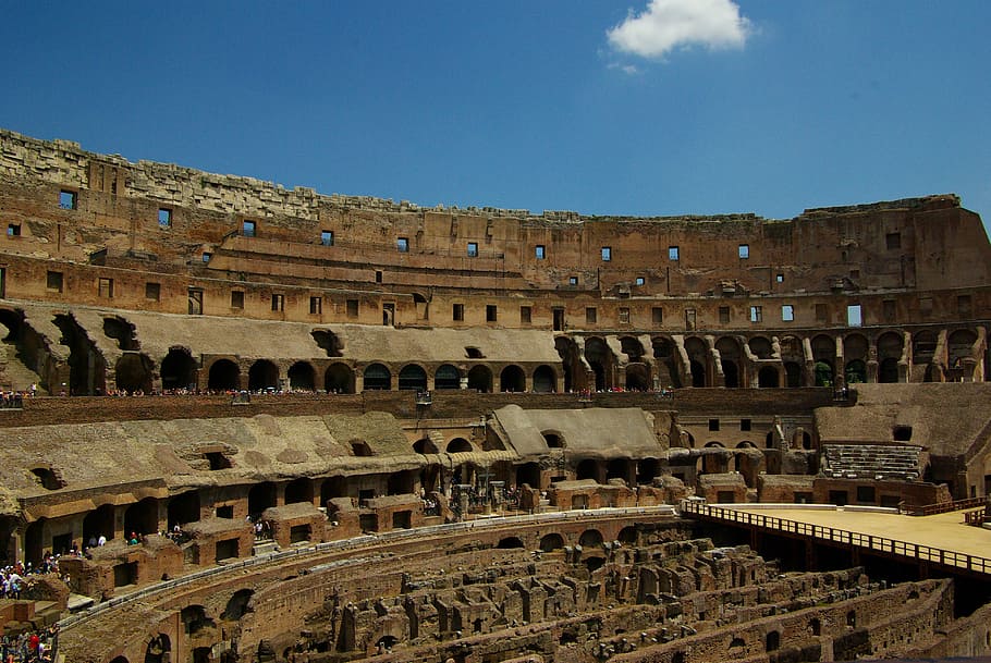christian, colosseo, amphitheater, italy, city, backpacking, history, the past, architecture, ancient