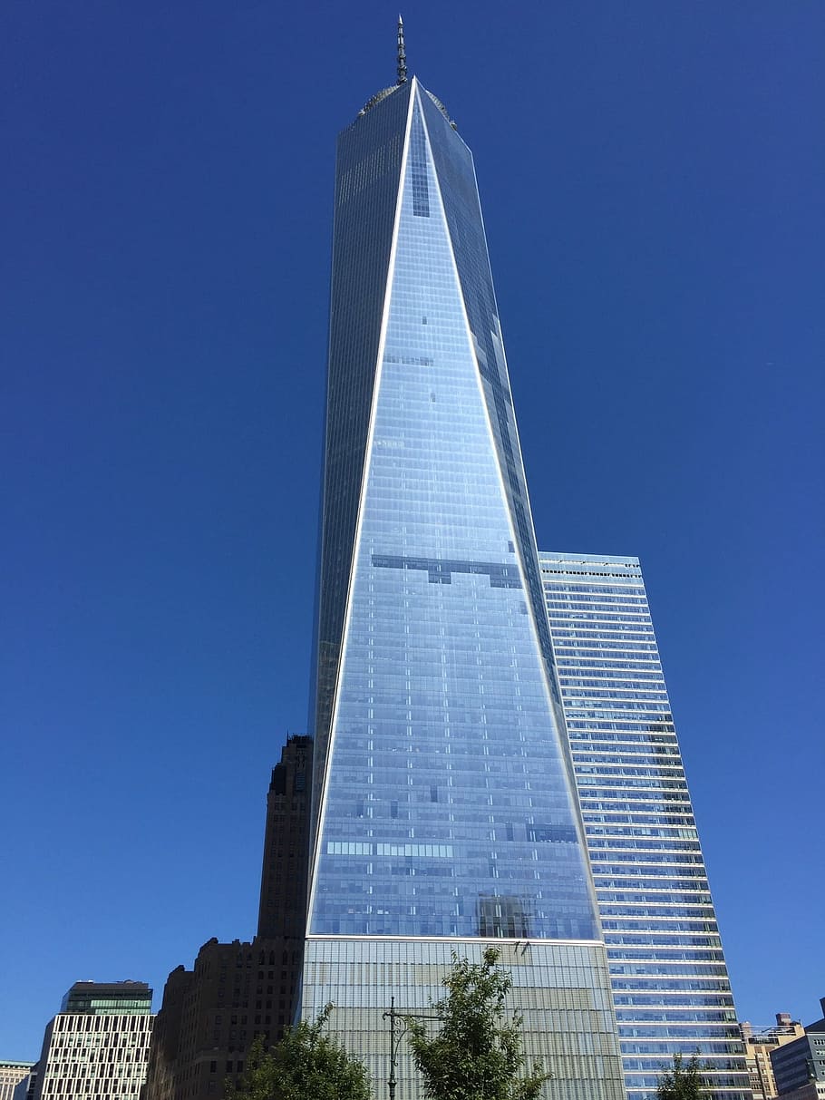 World Trade Center, Skyscraper, new york city, new york, building, modern, manhattan, ground zero, skyline, skyscrapers