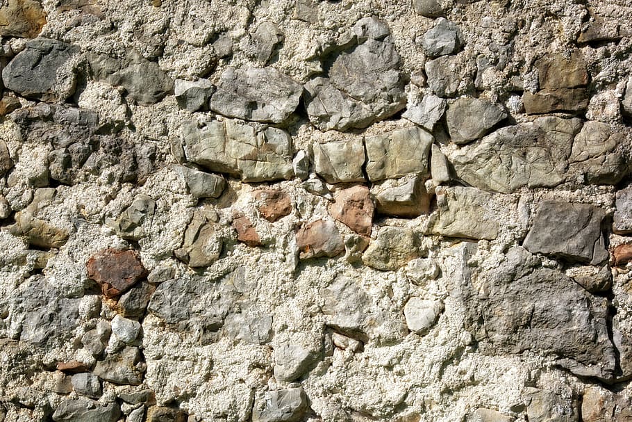 hauswand, tekstur, pola, struktur, latar belakang, dinding, batu kuari, batu, tua, secara historis