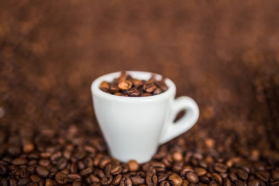granos de café, espresso, taza, cafe, comida y bebida, café - bebida, café, café tostado en grano, bebida, taza de café