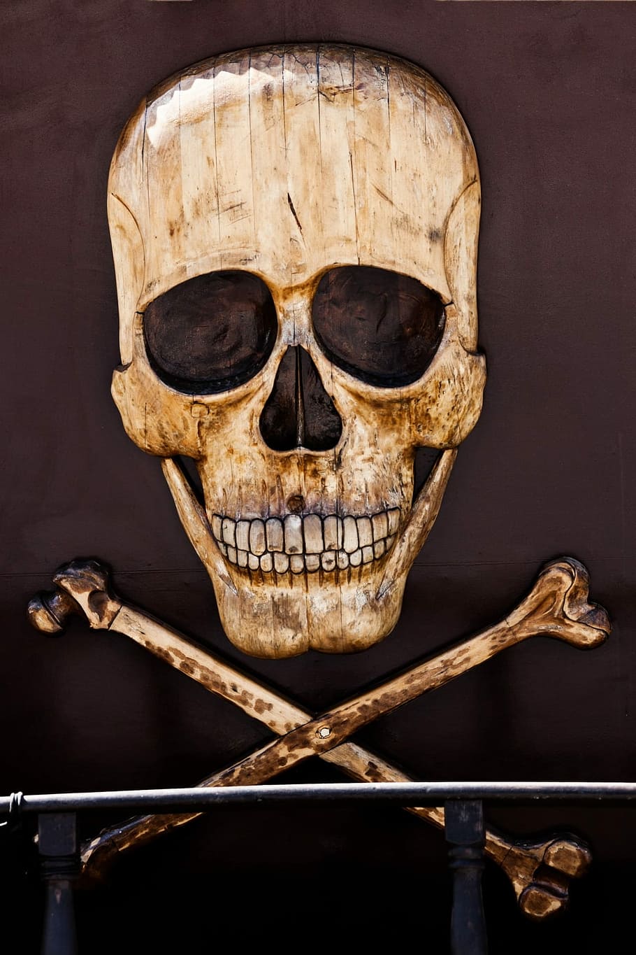 beige, skull wall decor, Horror, Pirate, Death, Bone, Sign, Dead, skeleton, head