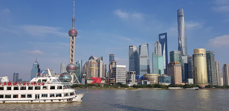 Shangai, panorama, China, rascacielos, paisaje urbano, exterior del edificio, arquitectura, estructura construida, exterior del edificio de oficinas, edificio | Pxfuel