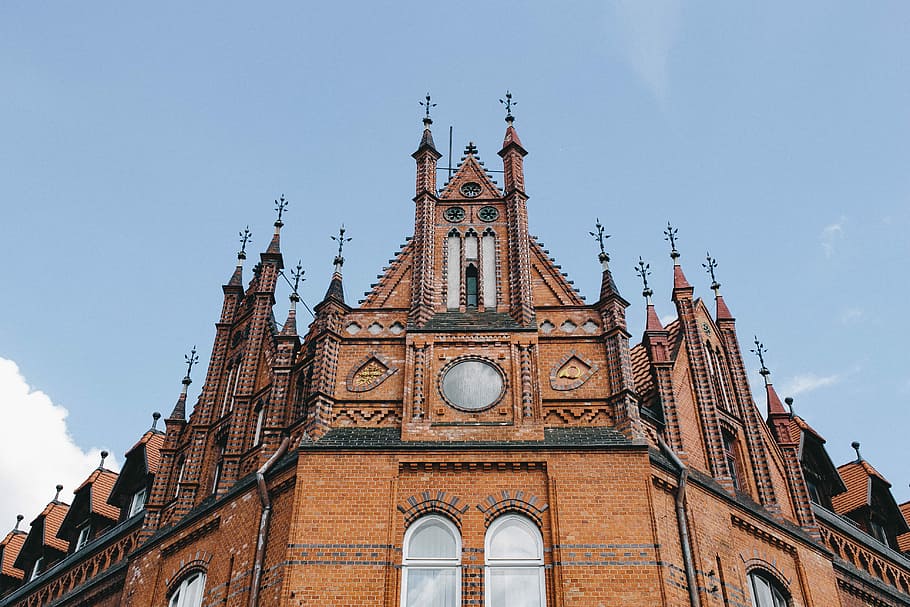 Bydgoszcz ciudad, arquitectura, Bydgoszcz, ciudad, Polonia, vintage, edificios, casco antiguo, pueblo, calle