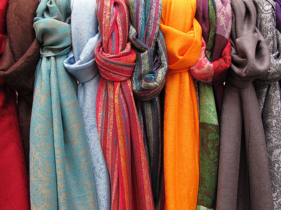 Kain, Tekstil, Desain, Warna, Mode, tekstur, ritel, multi-warna, pilihan, variasi