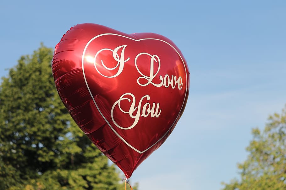 love, embassy, balloon, red, i love you, joy, heart shape, positive emotion, emotion, text