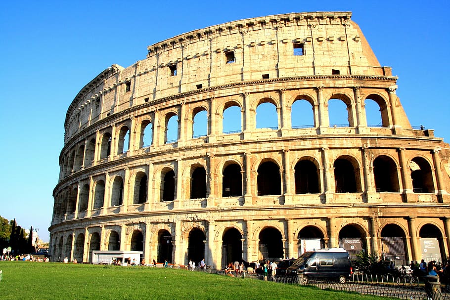 colosseum, italy, rome, architecture, antiquity, building, arch, building exterior, travel destinations, tourism