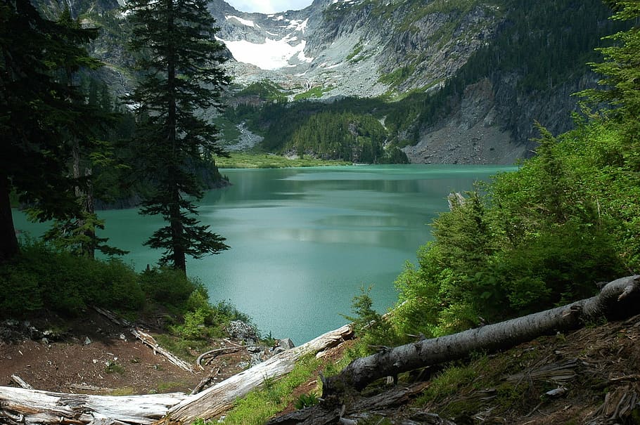 mount, baker, Alpine Lake, Mount Baker, Washington, photos, lake, public domain, water, nature
