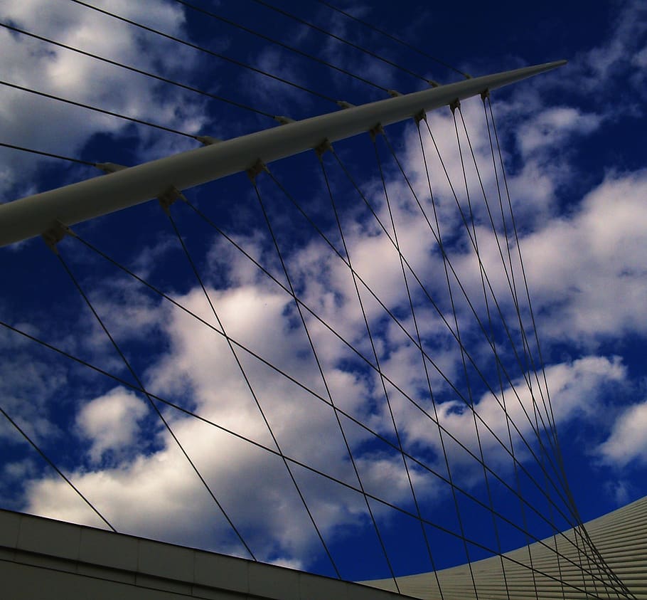 museum, sky, clouds, outdoors, scenic, tranquil, stratosphere, atmosphere, high, weather