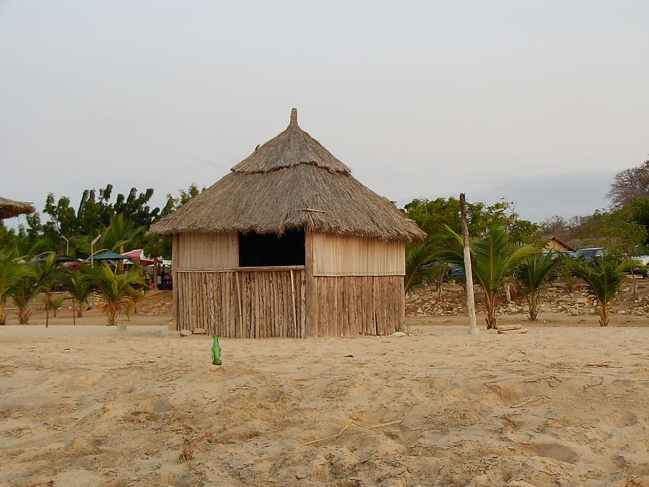 Angola, Luanda, Beach, hut, tropical Climate, house, vacations, sand, travel Destinations, travel Locations