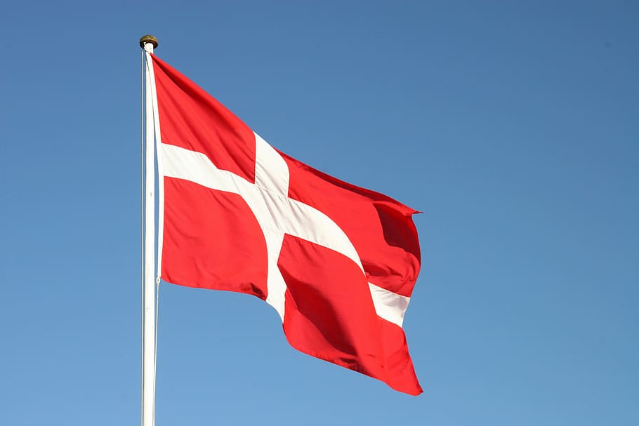 bandera de londres, bandera, dannebrog, dinamarca, danés, cielo, patriotismo, rojo, azul, viento