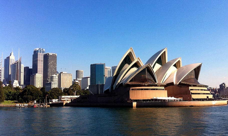 Gedung Opera Sydney, sydney, gedung opera, opera, australia, terkenal, arsitektur, kaki langit, kota, lanskap kota