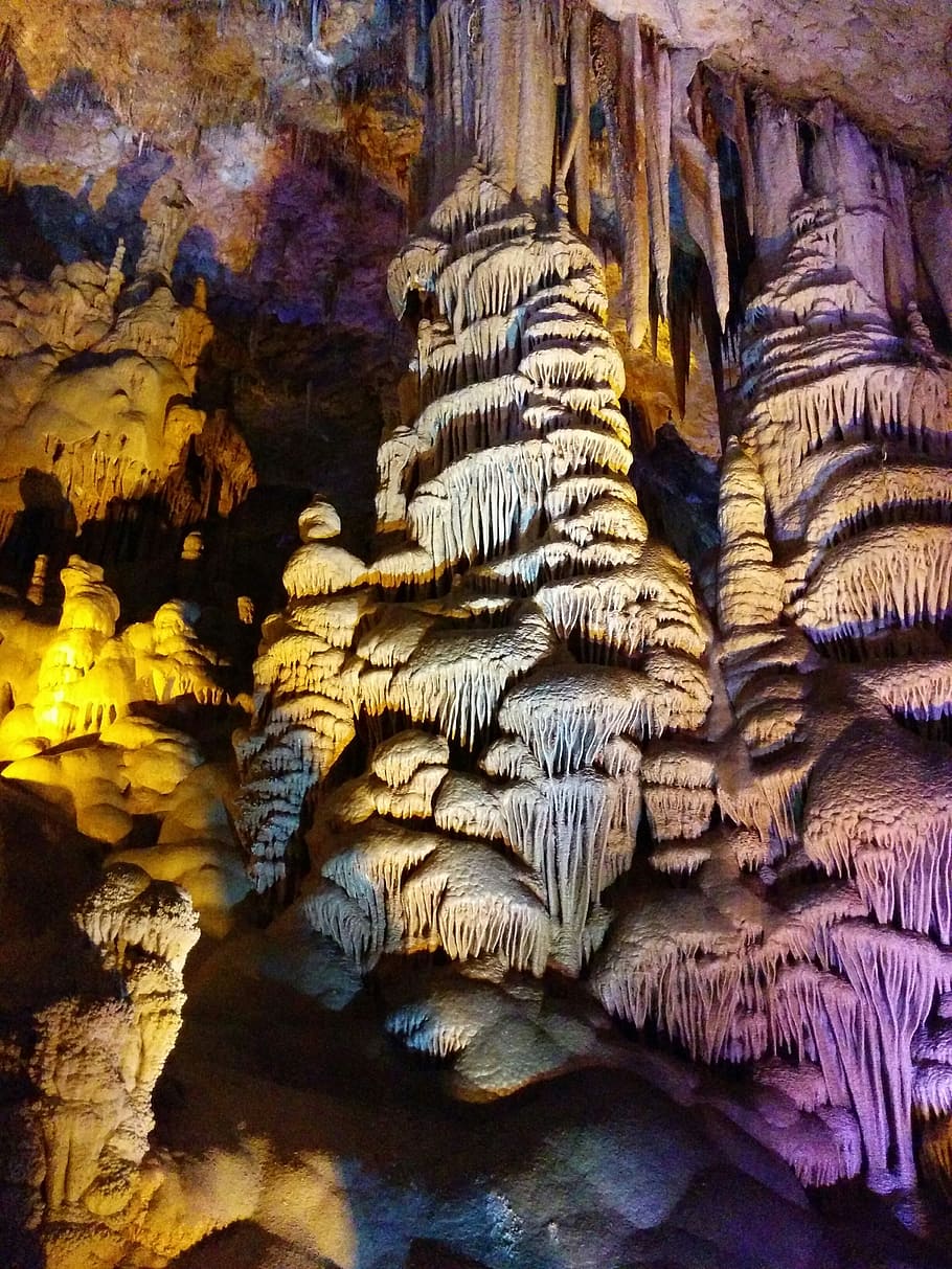 Cave, Rock, Rock, Geology, cave, rock, geology, stalactite, stalagmite, famous Place, rock - Object, asia