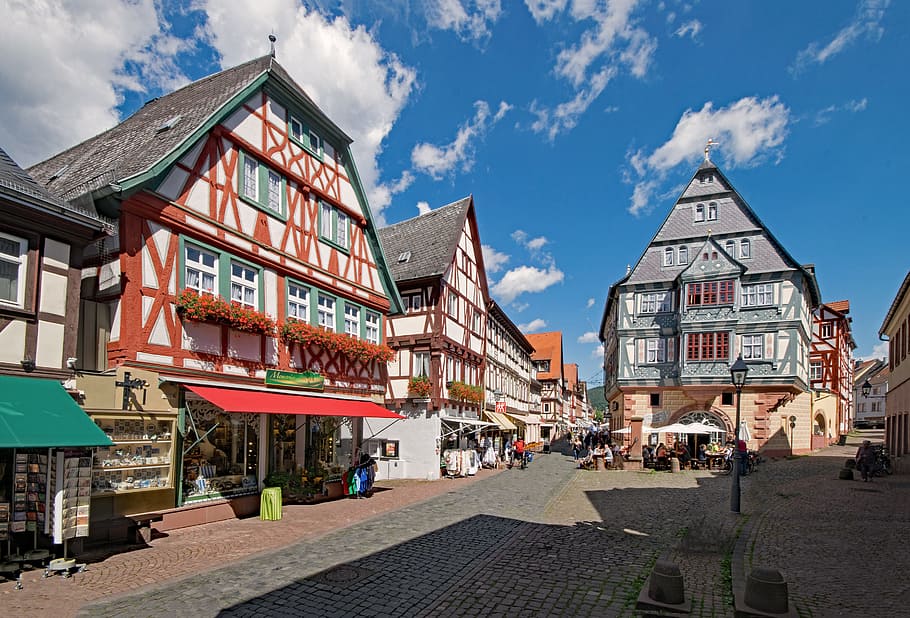 Miltenberg, Odenwald, Baviera, Baja Franconia, Alemania, casco antiguo, lugares de interés, cultura, construcción, arquitectura
