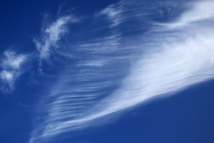 blue sky, air, atmosphere, blue, clear, climate, cloud, clouds, cloudscape, cloudy