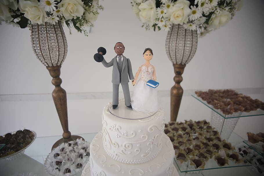 cake, candy, party, marriage, decoration, wedding, flower, bride, celebration, event
