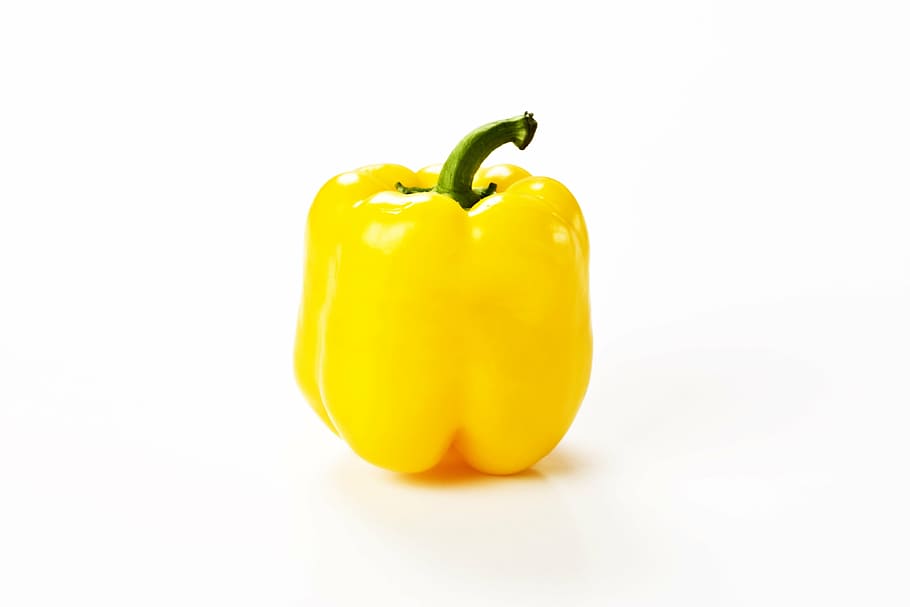yellow, pepper, yellow pepper, vegetable, food, food and drink, bell pepper, healthy eating, single object, freshness
