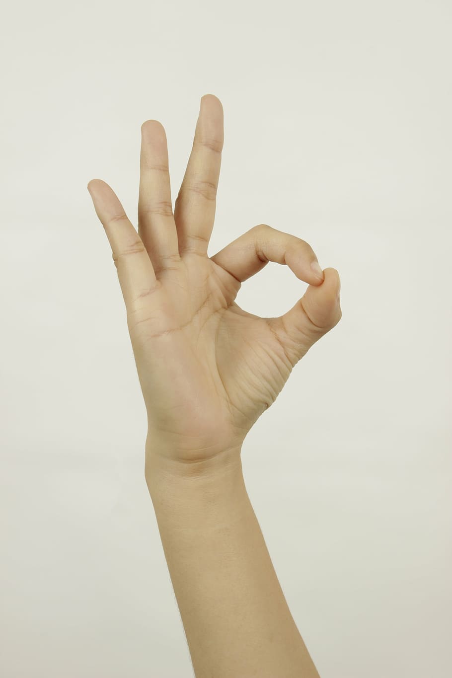 pessoa, mostrando, ok gesto com a mão, mão, dedo, o gesto, humano Mão, gesticulando, dedo humano, pessoas