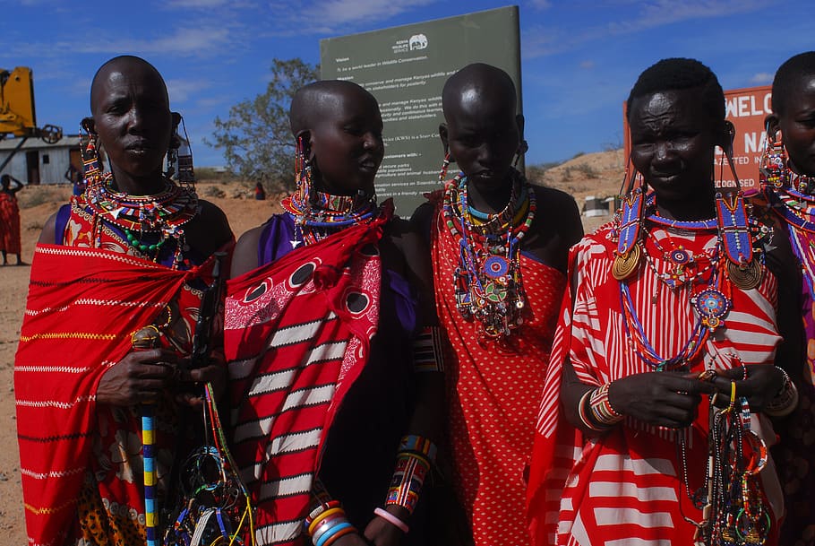 masai, maasai, kenya, Afrika, tradisional, budaya, suku, amboseli, tradisi, merah