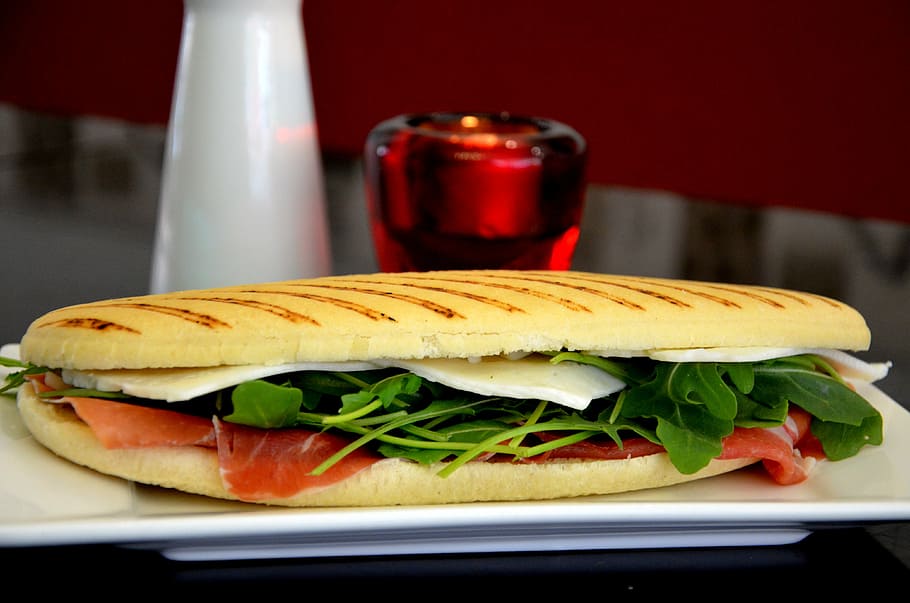ciabatta, eat, lunch, tasty, food and drink, food, sandwich, vegetable, bread, fast food