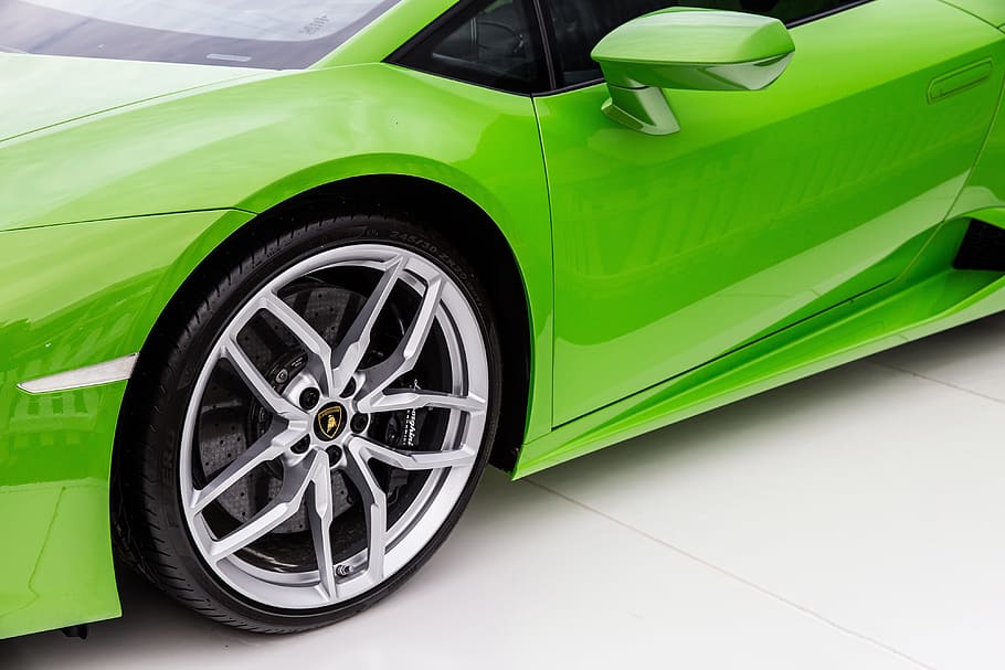 bright, green, lamborghini sports car, bright green, Lamborghini, food/Drink, car, cars, sport, sports