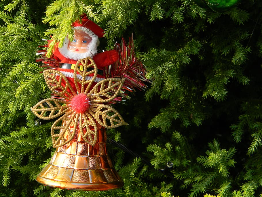 christmas, bell, holiday, decoration, xmas, celebration, ornament, greeting, december, tree
