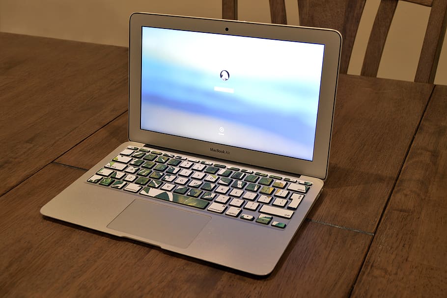 komputer, Laptop, masuk, osx, apel, Mac, te, teknologi, Macbook Air, layar