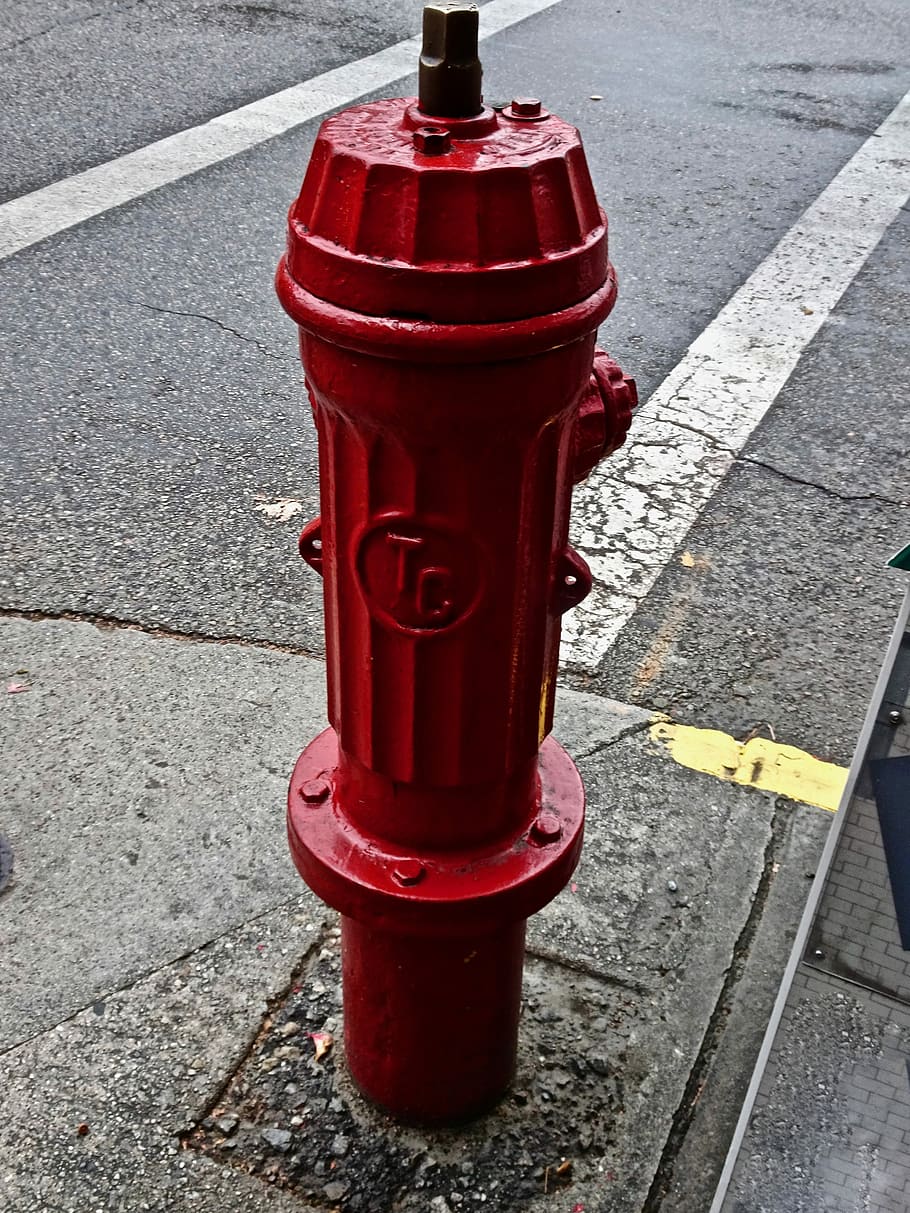 Fire Hydrant, Red, Water, Emergency, red, water, metal, hydrant, fire, extinguisher, street