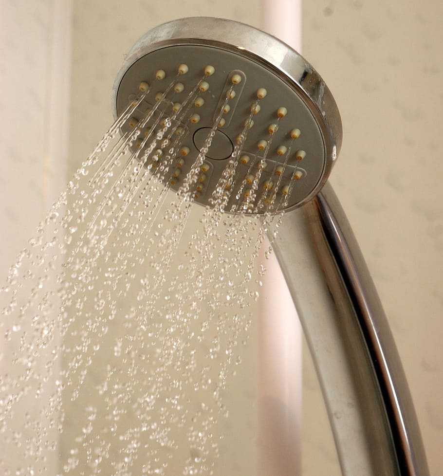 stainless, bidet mandi baja, shower, air, basah, kamar mandi, aliran, cuci, menuangkan, keran