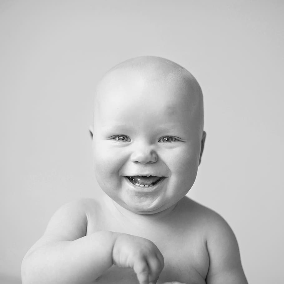 baby, boy, child, smile, face, emotions, happy, laughing, childhood, portrait