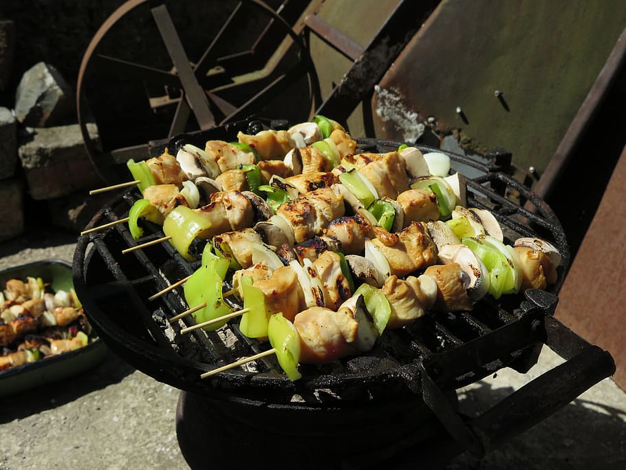 bbq, veggies, food, barbecue, fresh, vegetable, healthy, grill, tasty, grilled