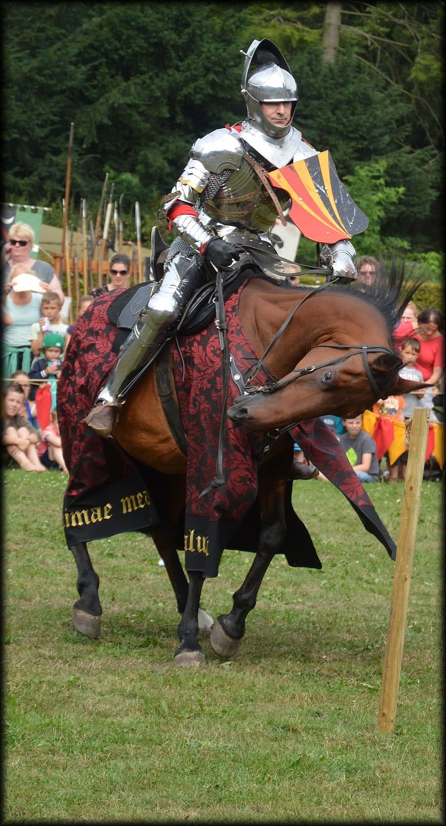 spectacular knight, knights, horses, lances, jousting tournament, medieval, fight, amsterdam, holland, real people