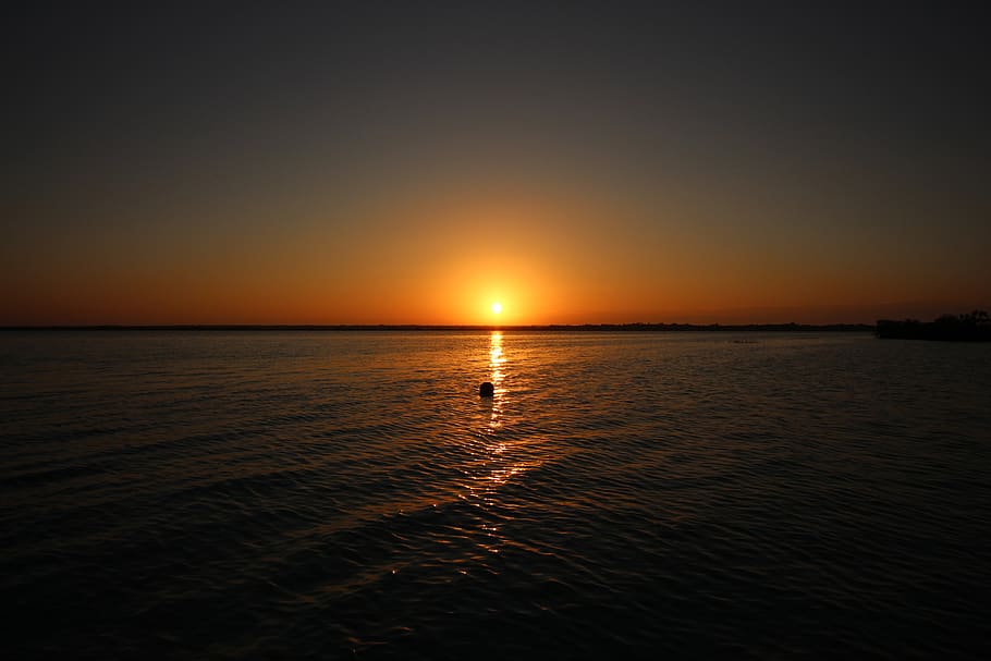 Bacalar, Pueblo Mágico, Quintana Roo, México, cielo, agua, puesta de sol, pintorescos - naturaleza, belleza en la naturaleza, mar